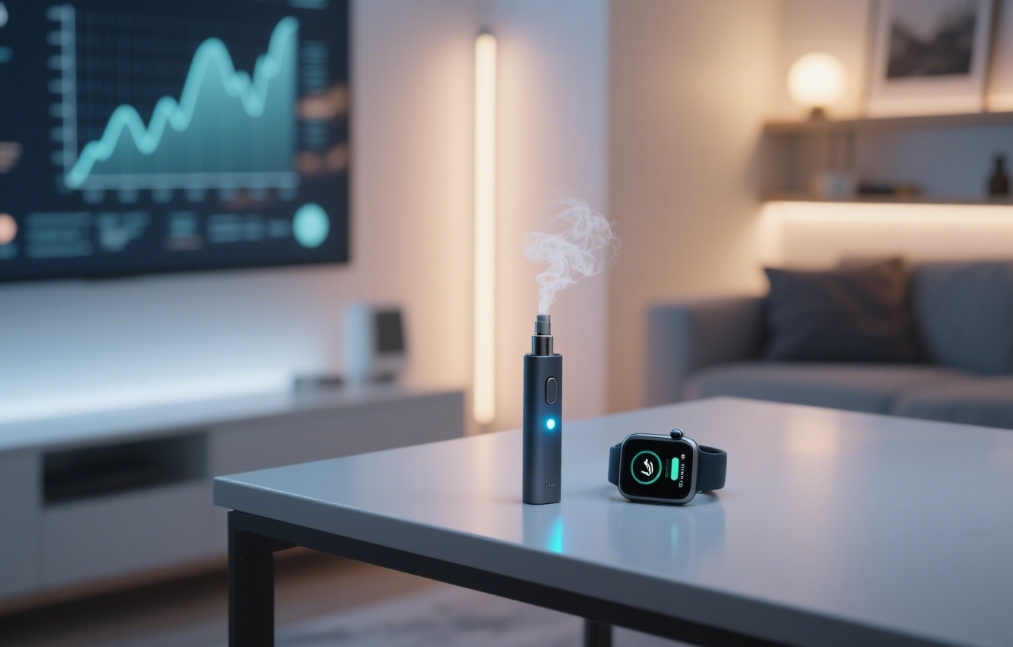 Išmanusis garinimas: kaip išmaniųjų laikrodžių integracija keičia elektroninių cigarečių valdymą