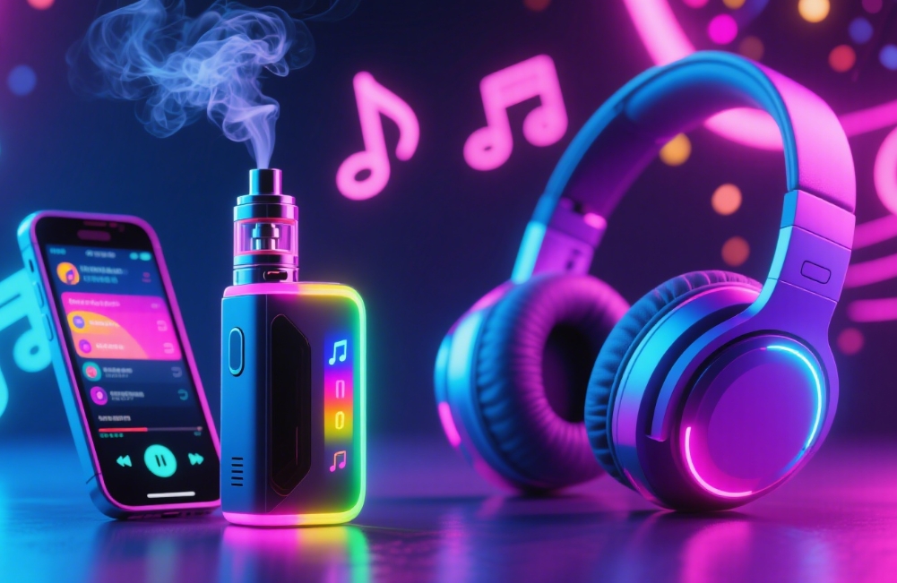 Muzika ir elektroninės cigaretės: madingo gyvenimo būdo simbolis